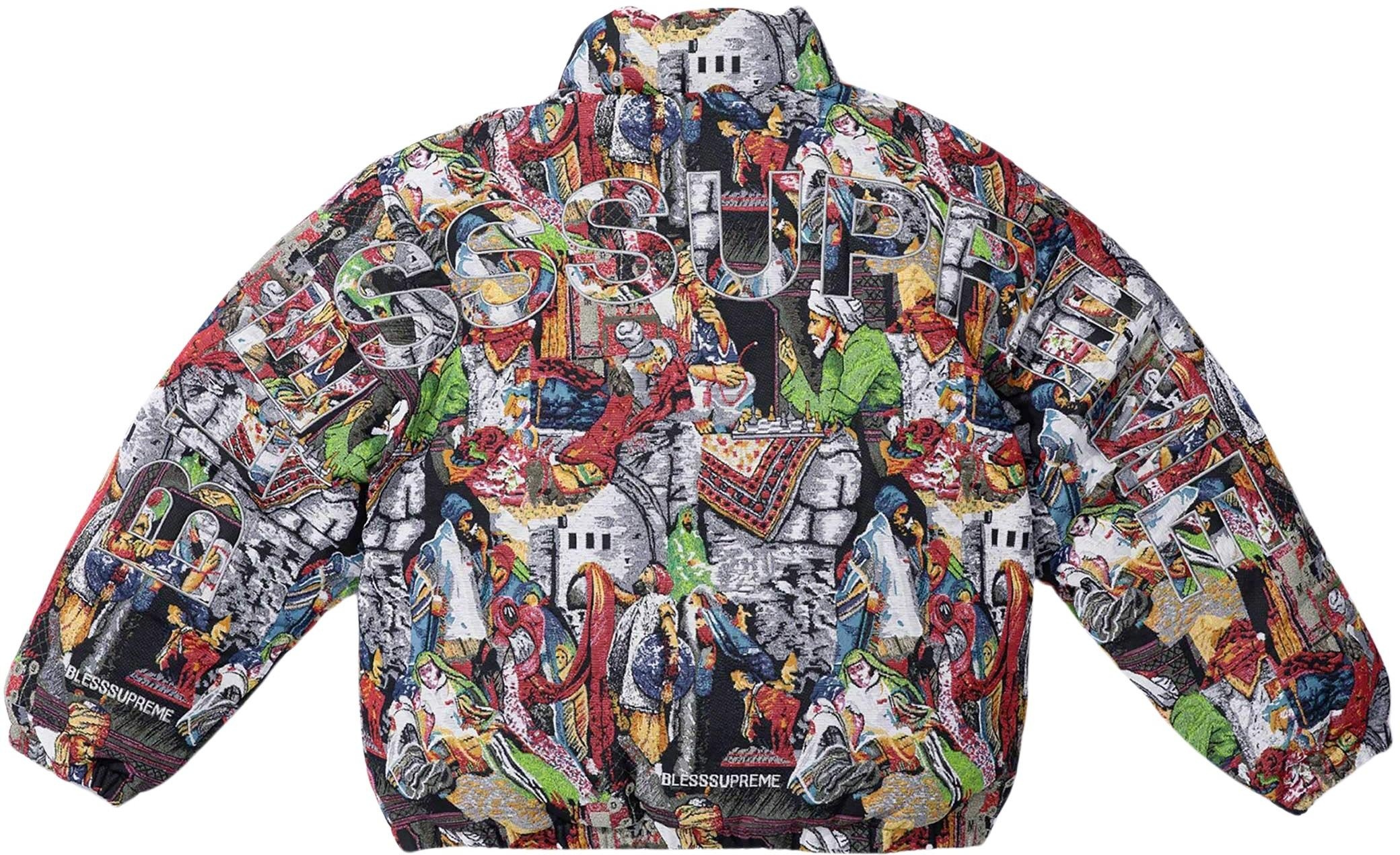 Supreme®/BLESS Tapestry Down Puffer Jacket view 3